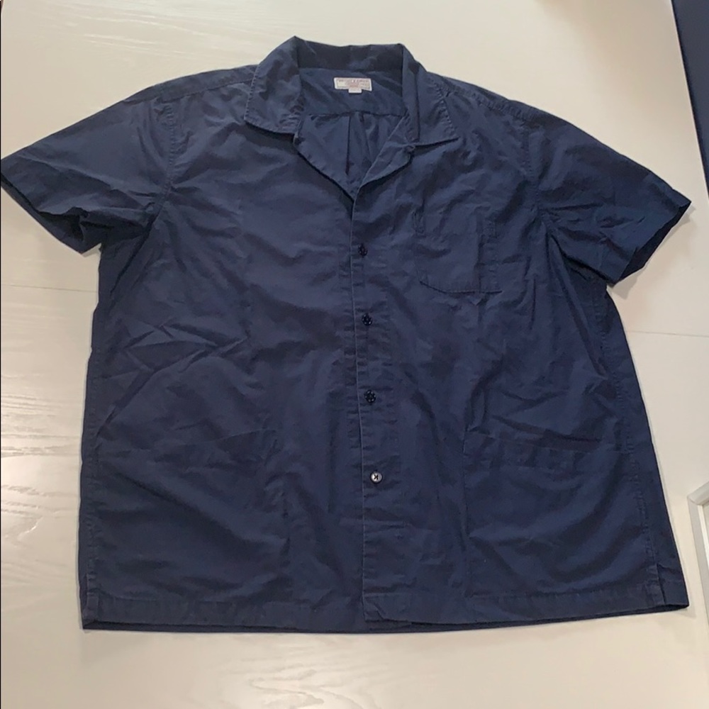J.Crew Wallace&barnes camp collar SS work shirt